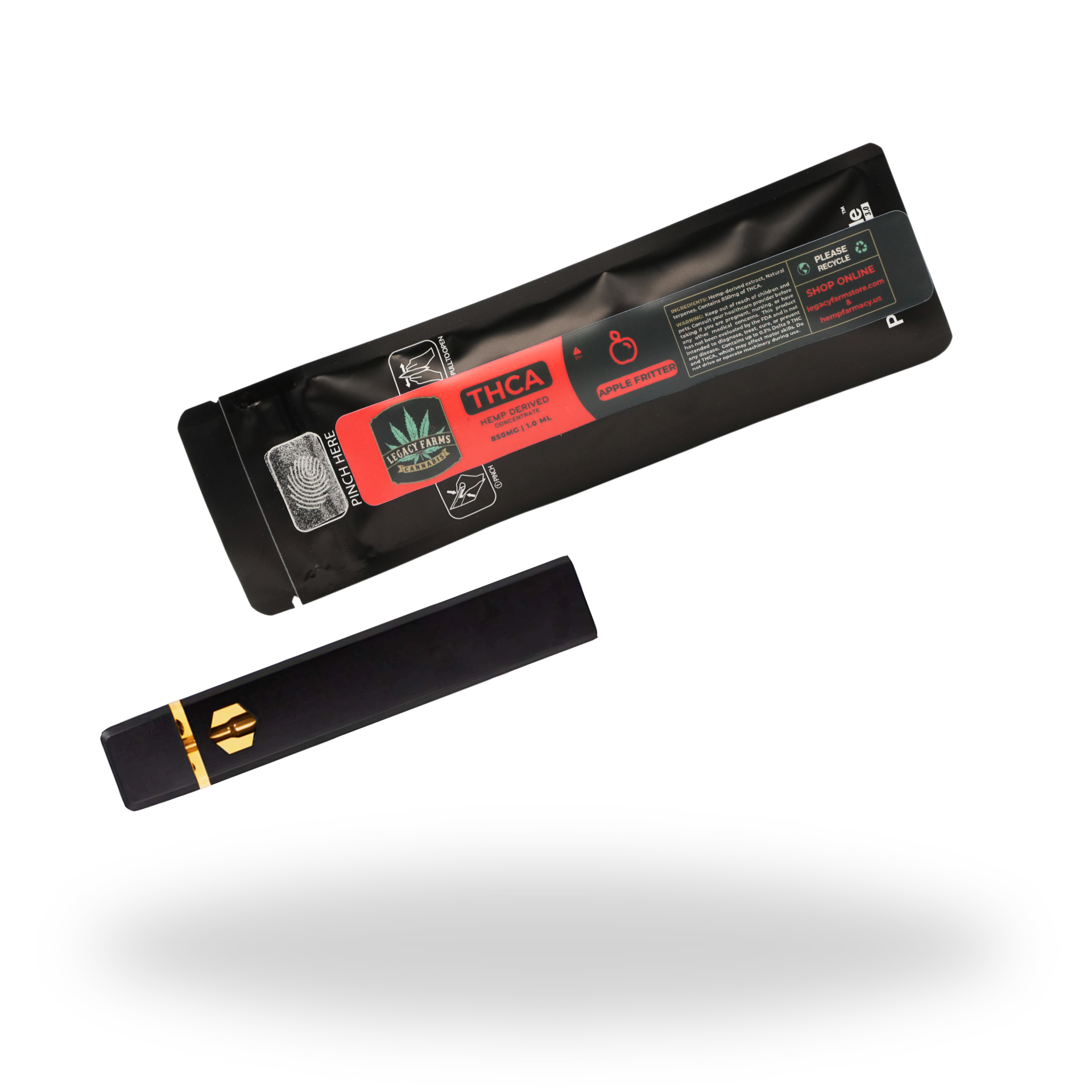 Legacy Farms THCA Disposable Vape