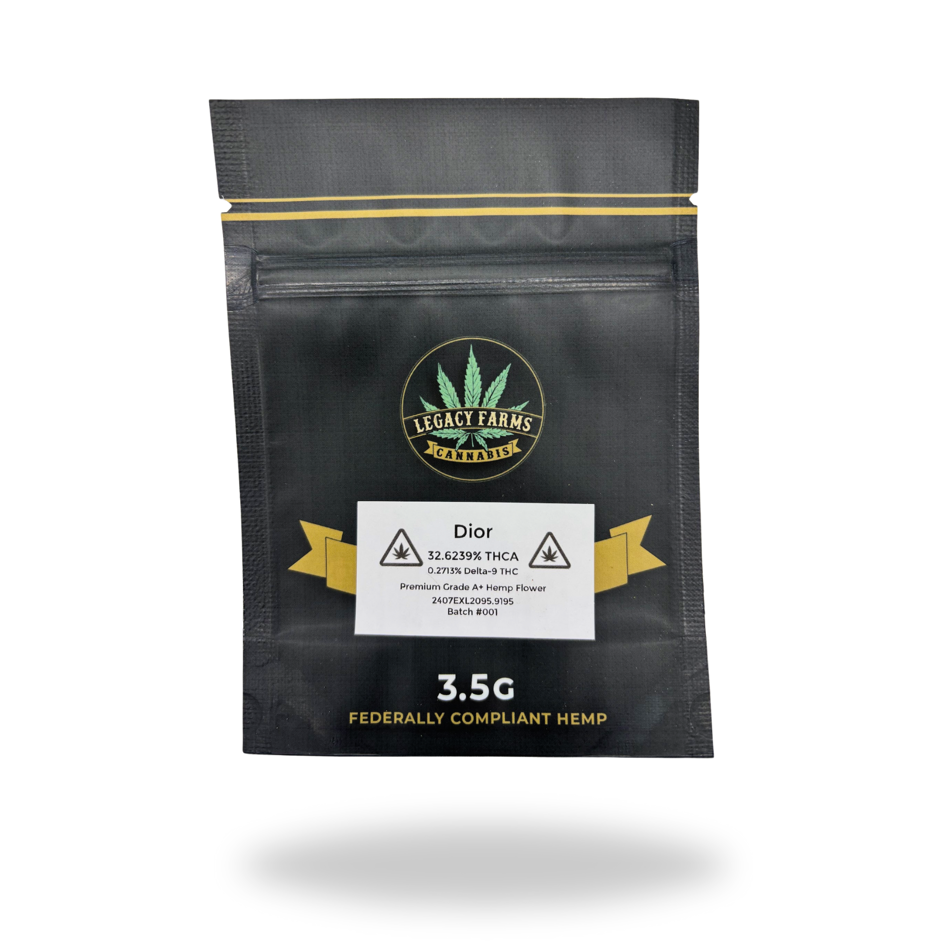 Dior | Sativa (32.62% THCa) | Legacy Farms THCa Flower