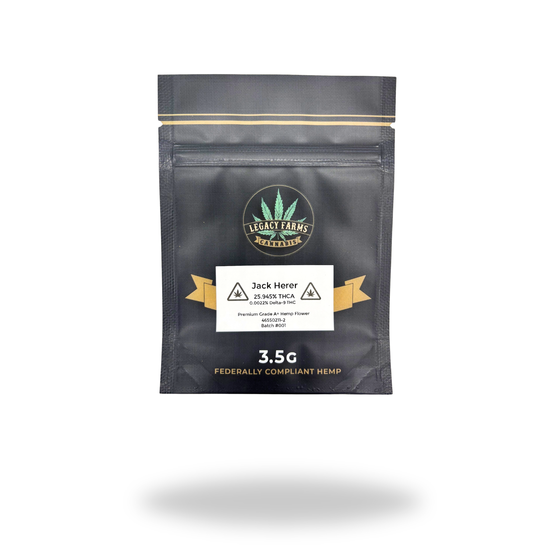 Jack Herer | Sativa/Hybrid (25.95% THCa) | Legacy Farms THCa Flower