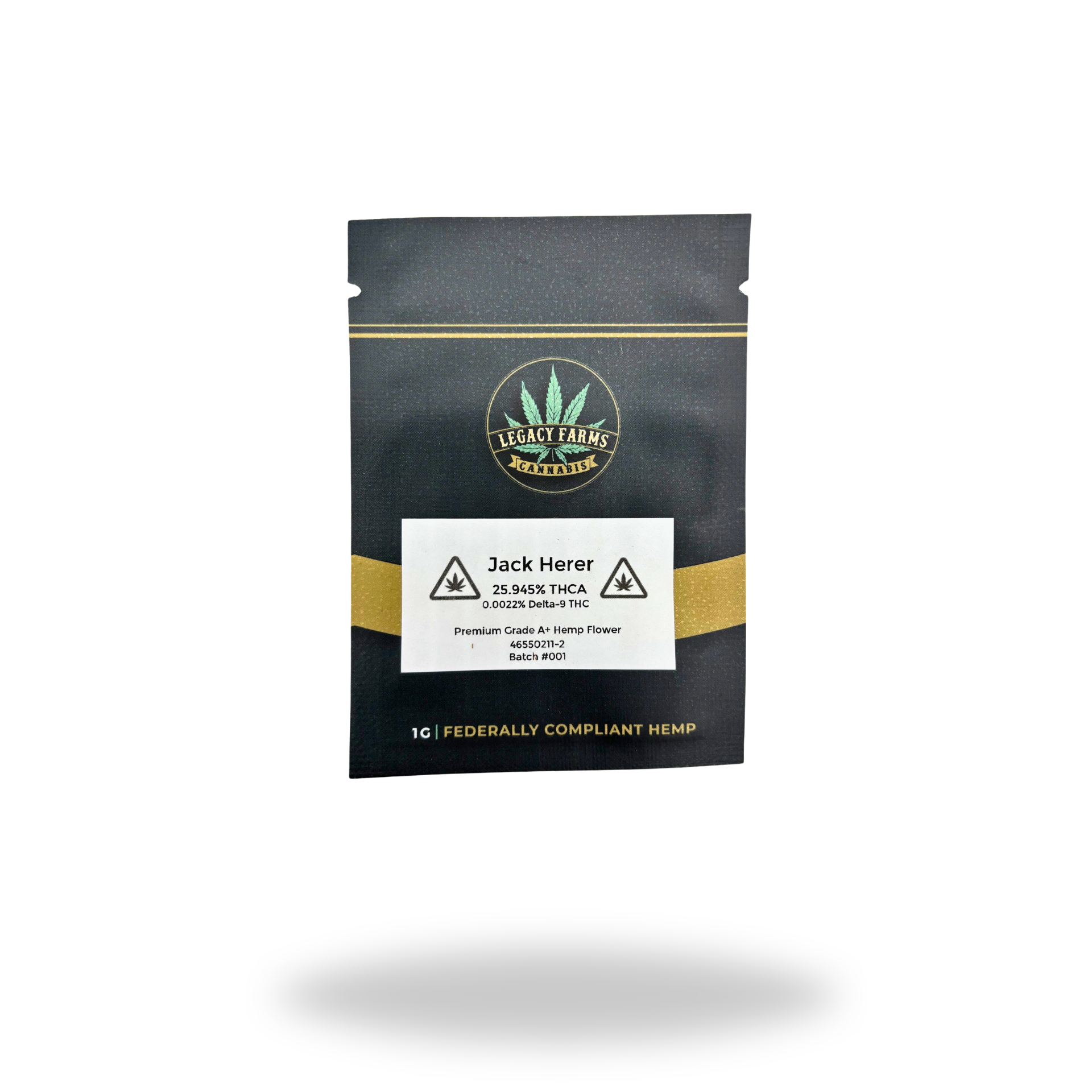 Jack Herer | Sativa/Hybrid (25.95% THCa) | Legacy Farms THCa Flower