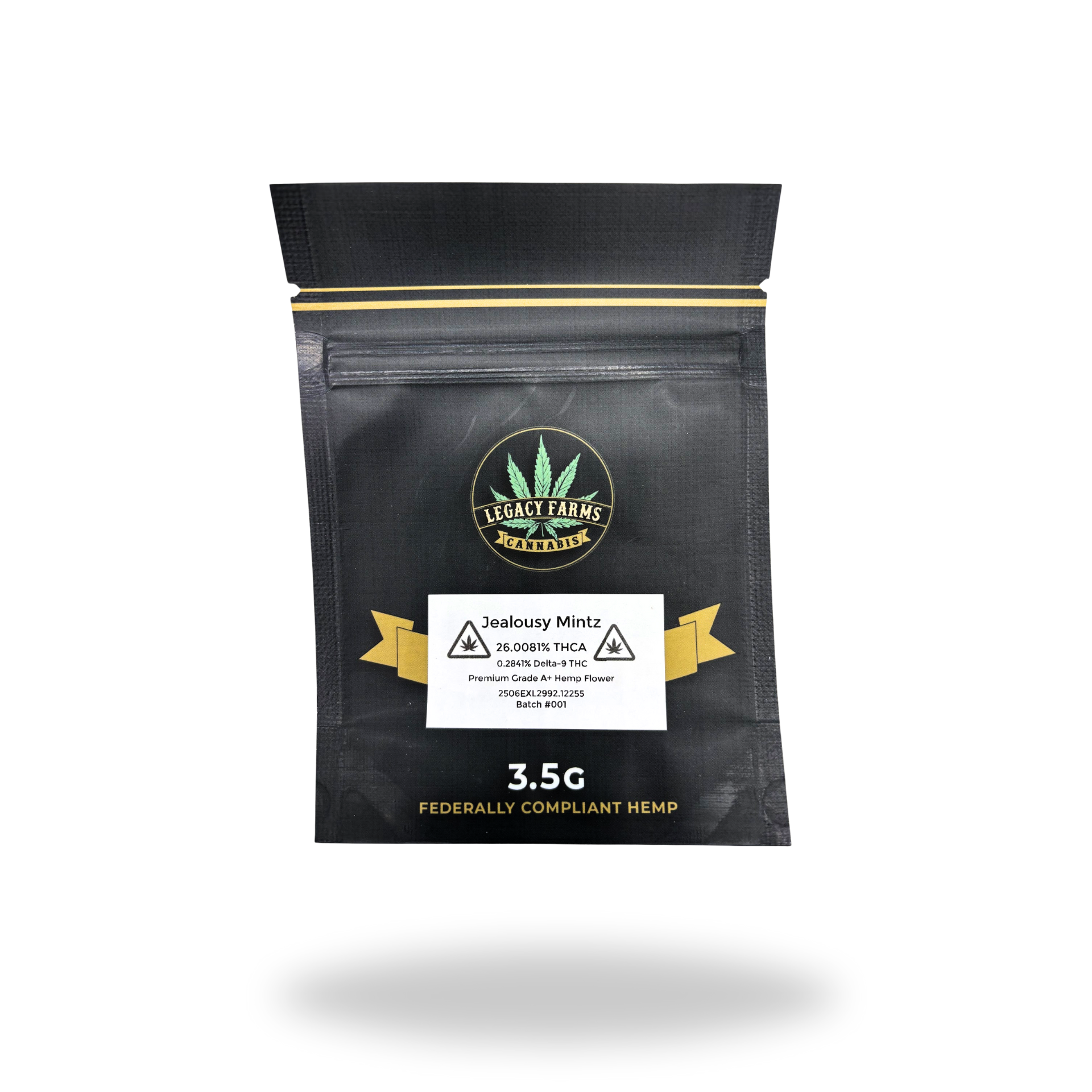 Jealousy Mintz | Indica/Hybrid (26.01% THCa) | Legacy Farms THCa Flower