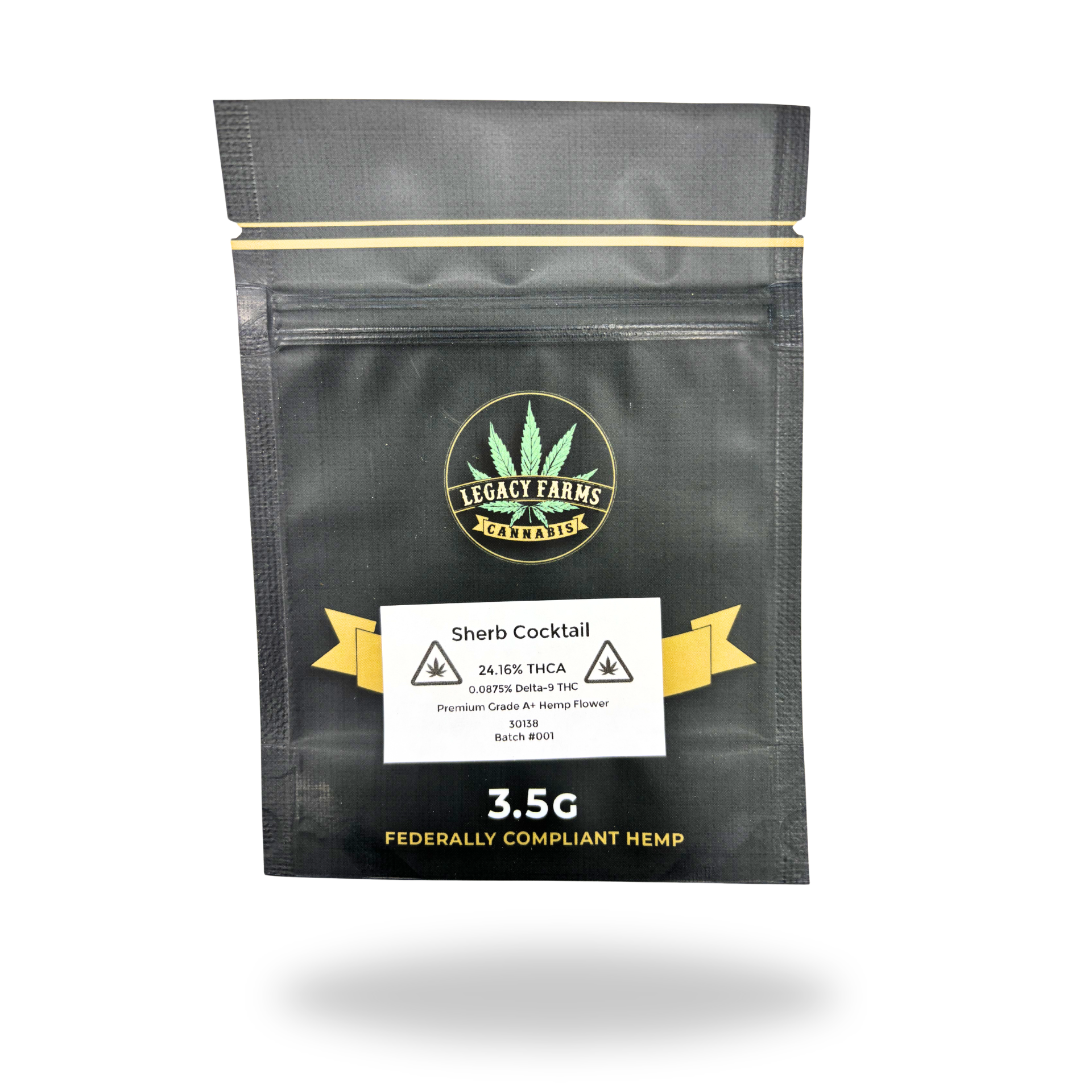 Sherb Cocktail | Hybrid (24.16% THCa) | Legacy Farms THCa Flower