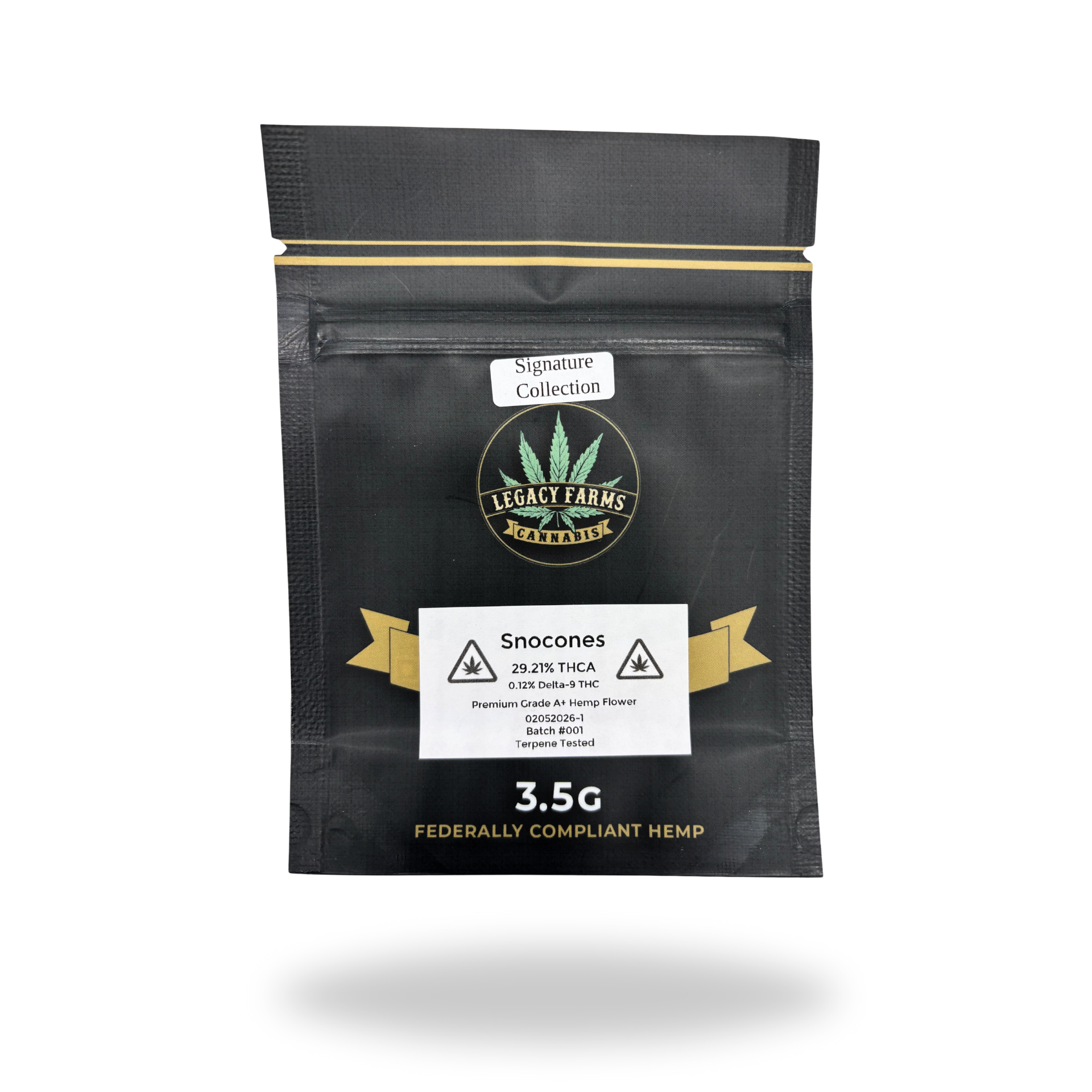 Snocones | Sativa/Hybrid (29.21% THCa) | Legacy Farms THCa Flower