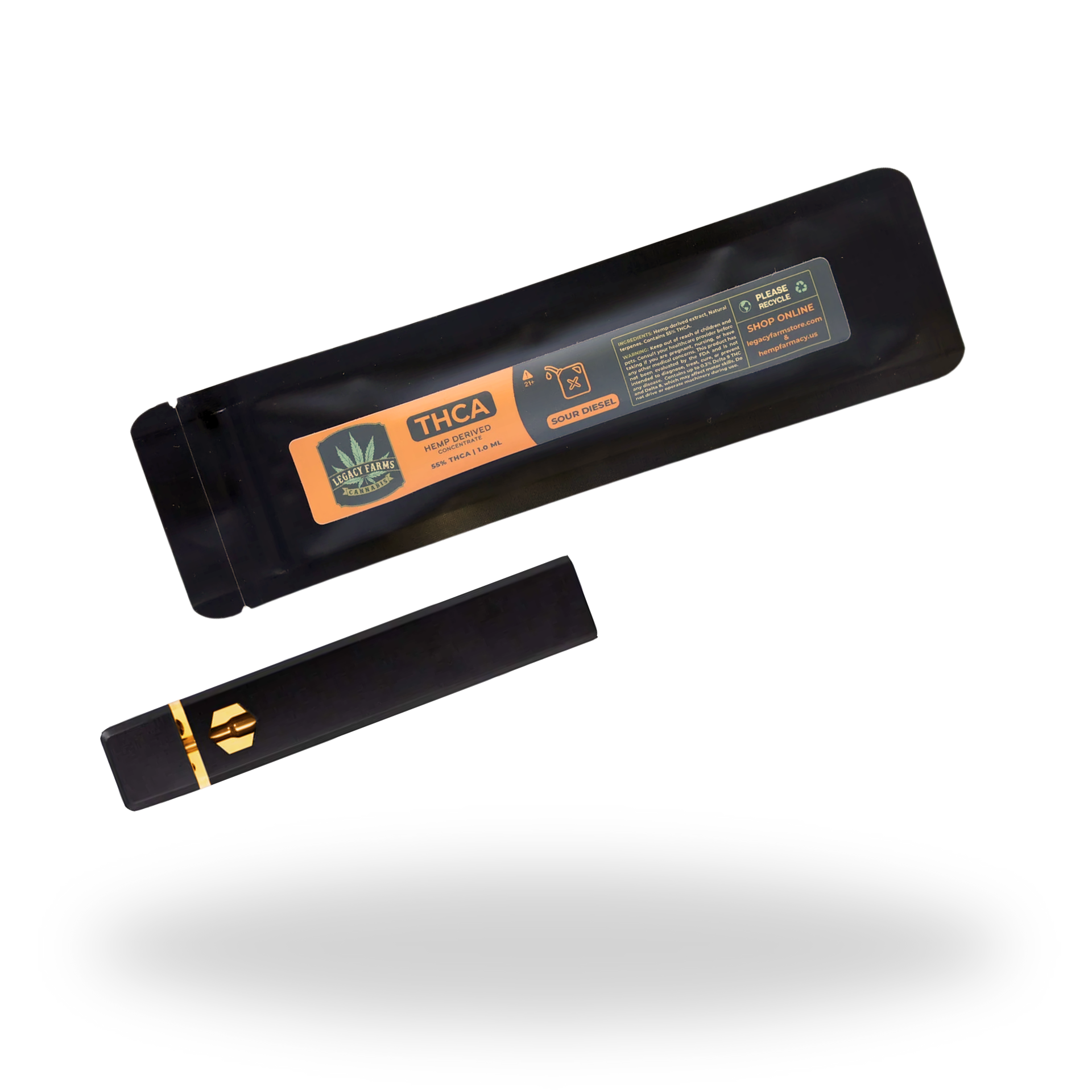 Legacy Farms THCA Disposable Vape