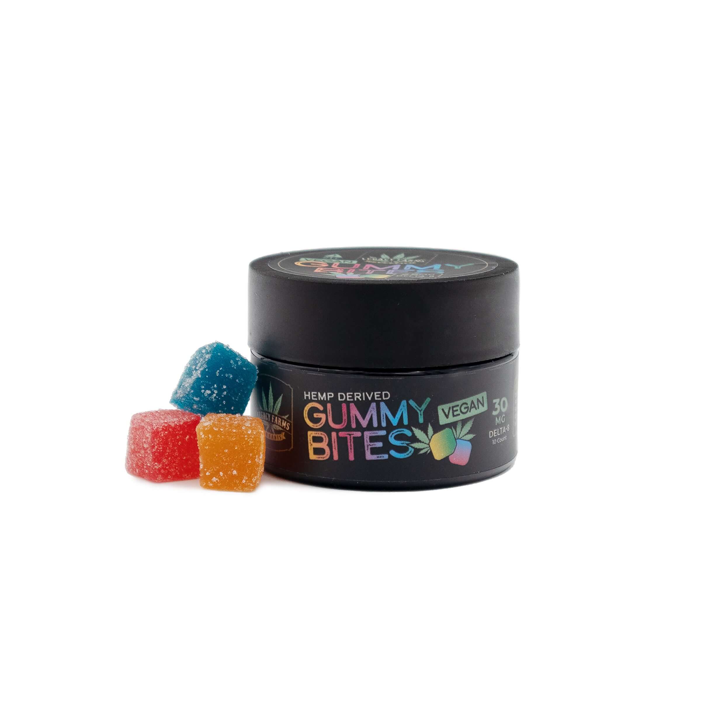 Legacy Farms Vegan Delta-8 Gummy Bites