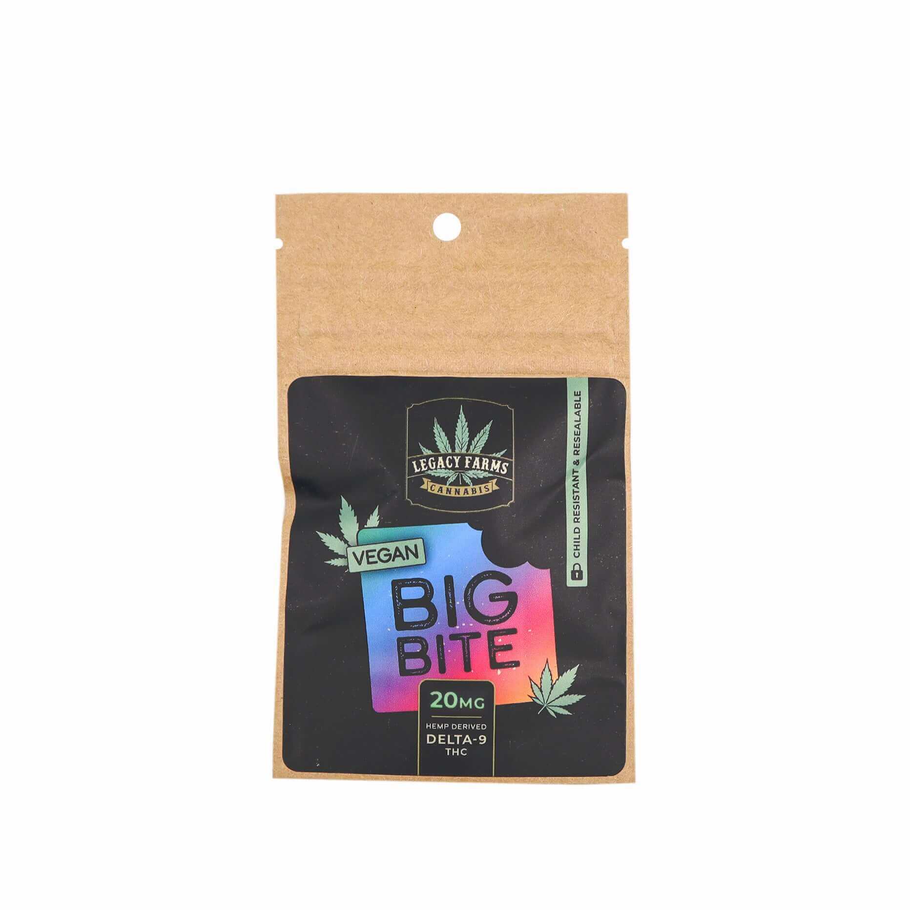 Legacy Farm's 20mg Delta-9 Big Bites