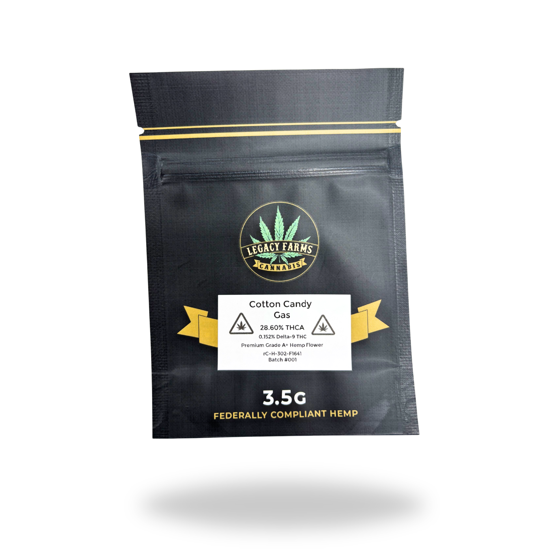 Cotton Candy Gas | Hybrid (28.60%  THCa) | Legacy Farms THCa Flower