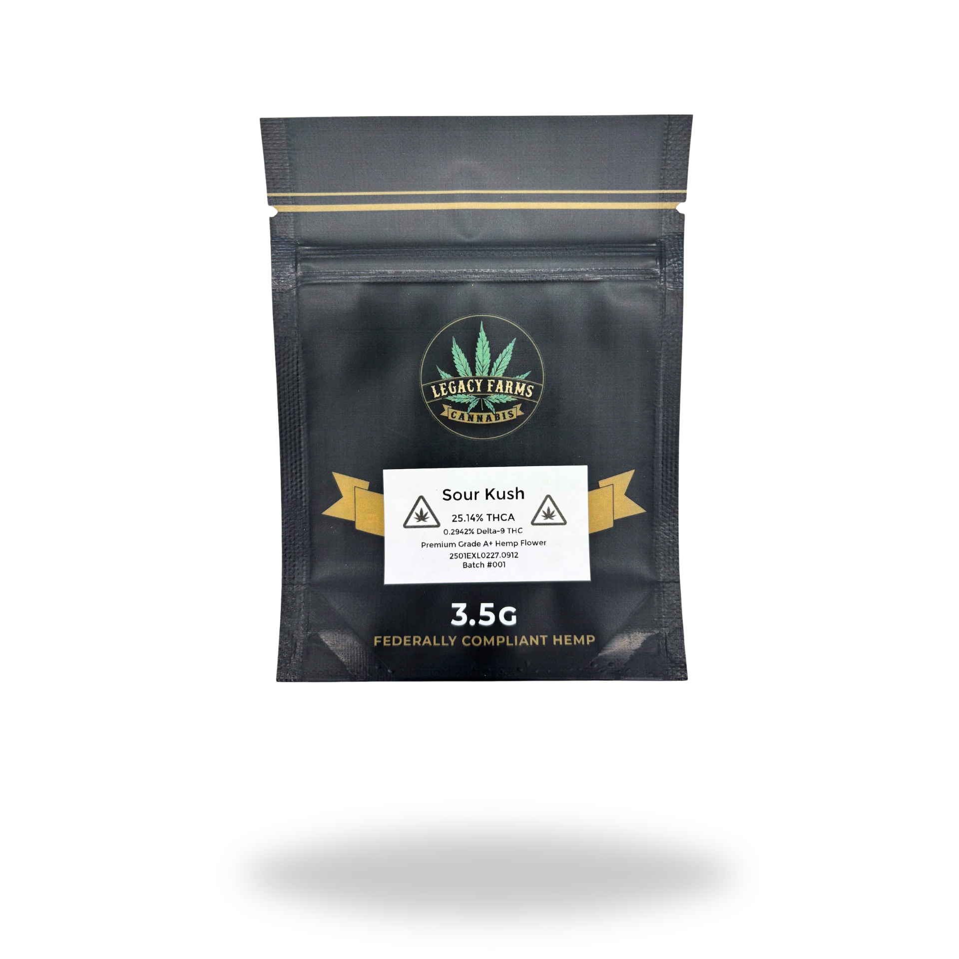 Sour Kush | Hybrid (25.14%  THCa) | Legacy Farms THCa Flower