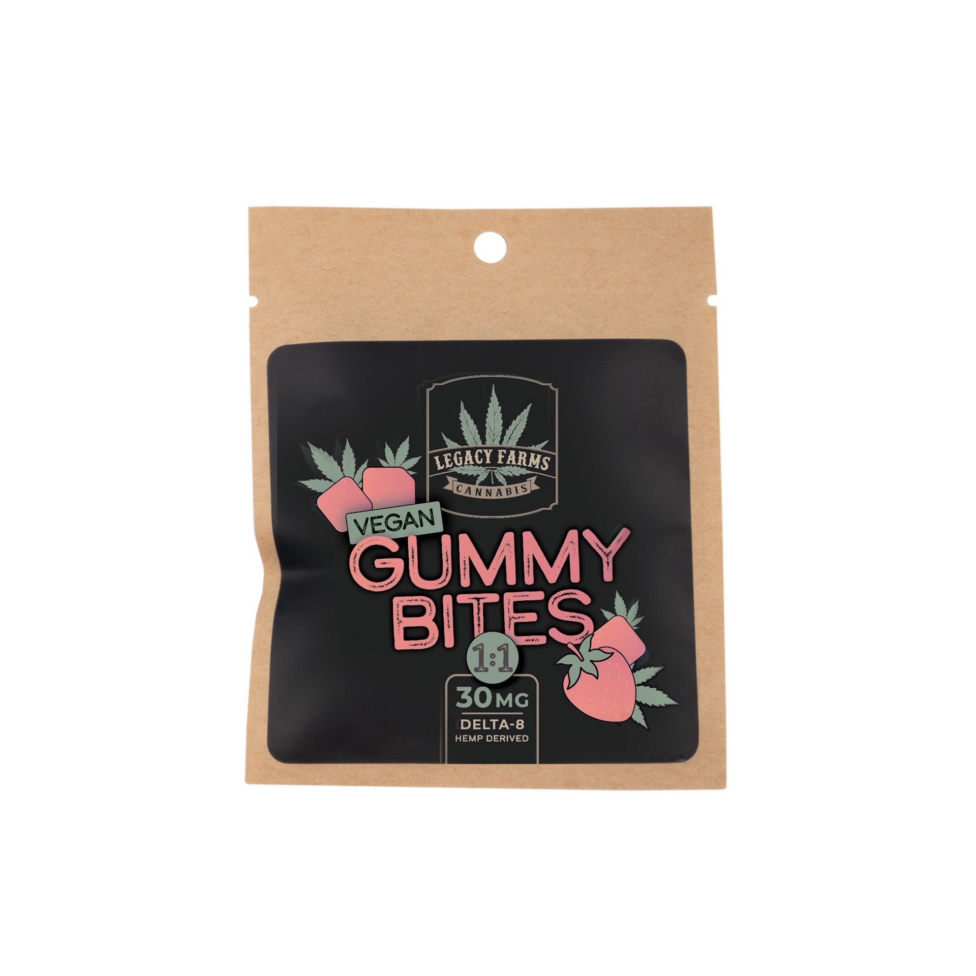 Legacy Farms CBD + Delta-8 Gummy Bites